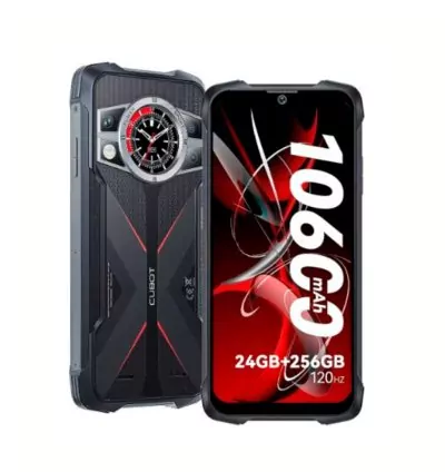 Cubot King Kong 9 – 256GB + 24GB RAM (12GB Estendida) – NFC – Cor Preto