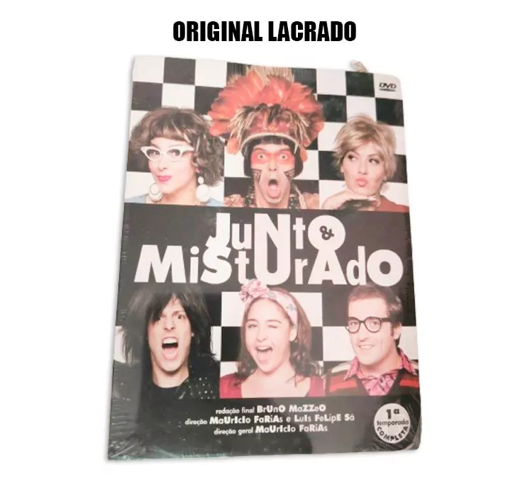 DVD Duplo – Junto e Misturado: Primeira Temporada Completa (Globo)