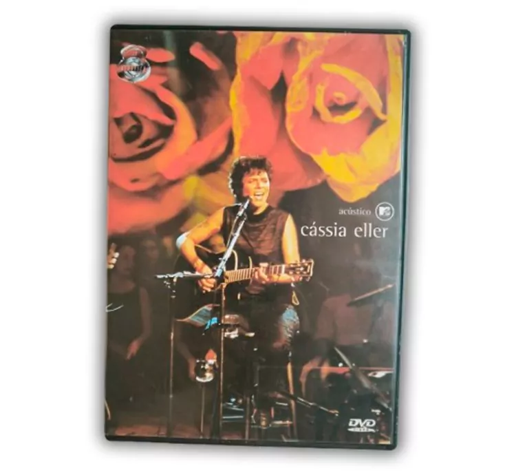 DVD Cássia Eller Acústico MTV – Original e Usado em Bom Estado