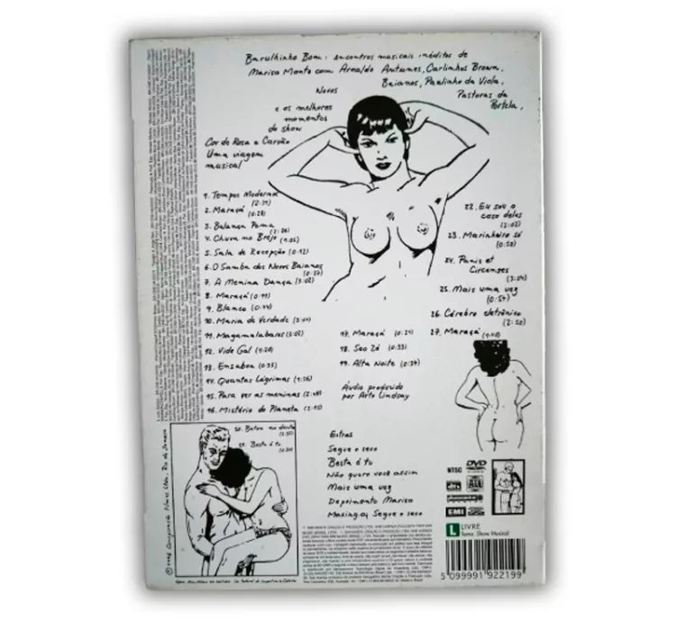DVD Marisa Monte – Barulhinho Bom | Original, Usado e Bem Conservado