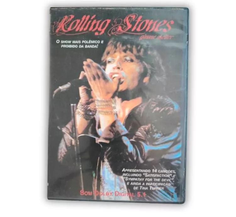 DVD Rolling Stones – Gimme Shelter | O Show Mais Polêmico da Banda