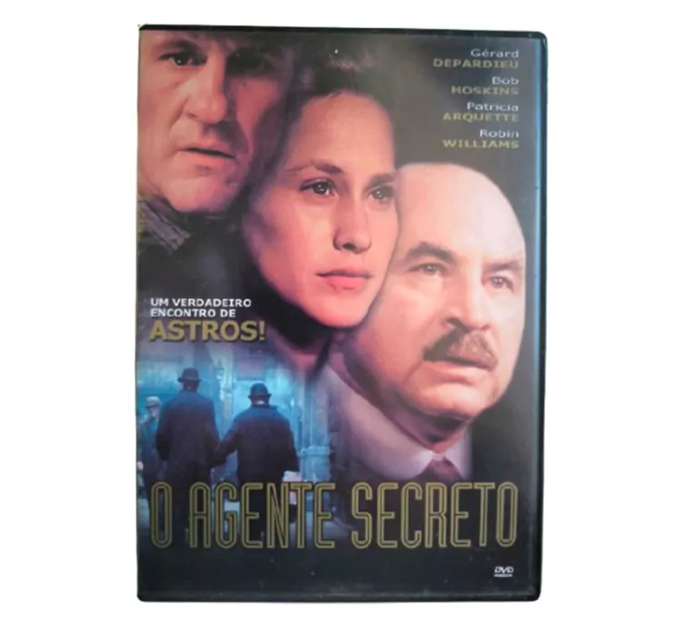 DVD O Agente Secreto (Original e Conservado) – Filme Raro para Colecionadores