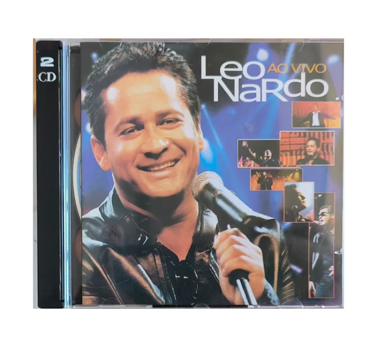 CD Duplo Leonardo – Leonardo ao Vivo | Conservado