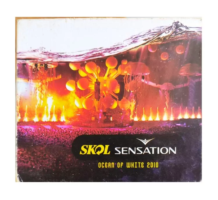 CD Duplo Skol Sensation – Ocean of White 2010 | Original | Conservado