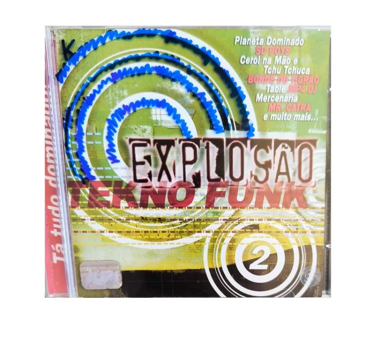 CD Explosão Tekno Funk 2 – Original Som Livre 2001 | Raro, Coleção Techno & Funk