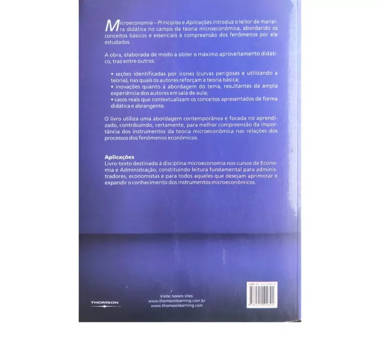 Microeconomia – Princípios e Aplicações | Editora Thomson
