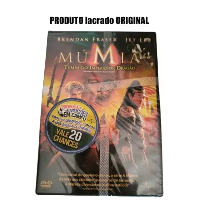 DVD A Múmia: A Tumba do Imperador Dragão - Original e Lacrado