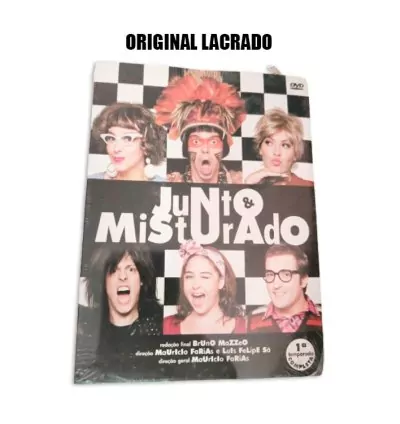 DVD Duplo – Junto e Misturado: Primeira Temporada Completa (Globo)