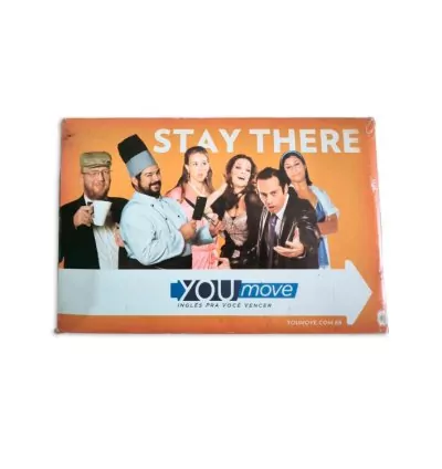 Curso de Inglês Completo Stay There – You Move | Livros + CDs | Usado em Ótimo Estado