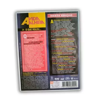 DVD Box – A Vida Alheia | Original e Conservado | Minissérie da Globo de Miguel Falabella