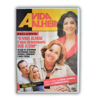 DVD Box – A Vida Alheia | Original e Conservado | Minissérie da Globo de Miguel Falabella