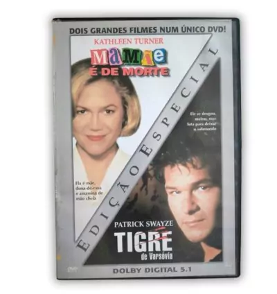 DVD Mamãe é de Morte + Tigre de Varsóvia (2 Filmes em 1) | Original e Conservado
