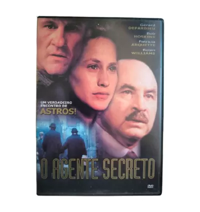 DVD O Agente Secreto (Original e Conservado) – Filme Raro para Colecionadores