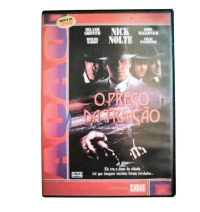 DVD O Preço da Traição (Original Conservado) – Suspense Policial Imperdível!