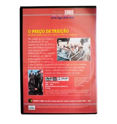 DVD O Preço da Traição (Original Conservado) – Suspense Policial Imperdível!
