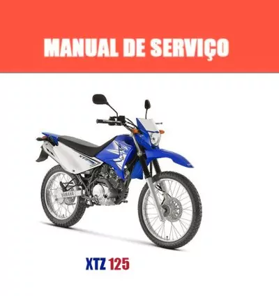 Manual de Serviço Yamaha XTZ 125 em PDF 1