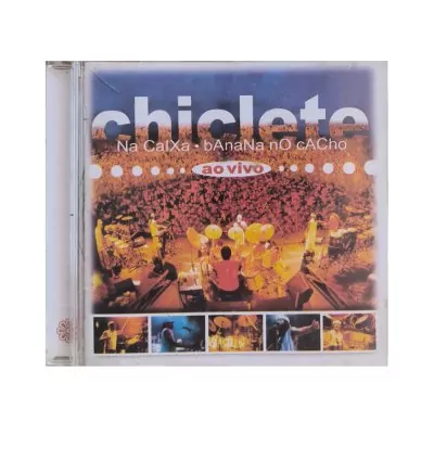 CD Chiclete com Banana Ao Vivo – Na Caixa (Banana no Cacho) – Raridade Conservada 1