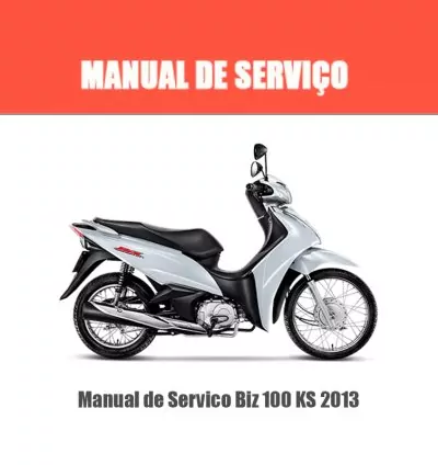 Manual de Serviço Biz 100 KS 2013 em PDF – Completo, Ilustrado 1