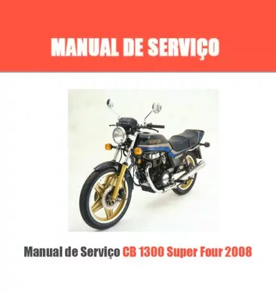 Manual de Serviço CB250N e CB400N Super Dream 1978-84 – PDF Ilustrado Completo INGLÊS 1