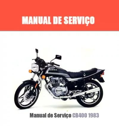 Manual de Serviço CB400 1983 – PDF Ilustrado em Português com Envio Imediato 1