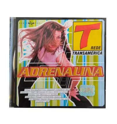 CD Adrenalina – Rádio Transamérica | Usado, Original e Conservado