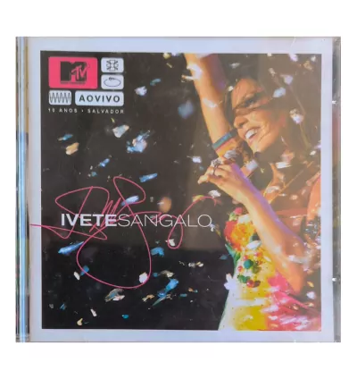 CD Ivete Sangalo – MTV Ao Vivo | Usado Nacional em Excelente Estado