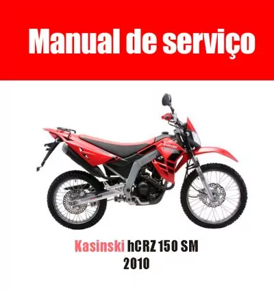 Manual de Serviço CRZ150 SM 2010 – PDF (Kasinski 150cc) 1