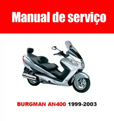 Manual de Serviço Burgman AN125 (2004 a 2008) – PDF em Português 1