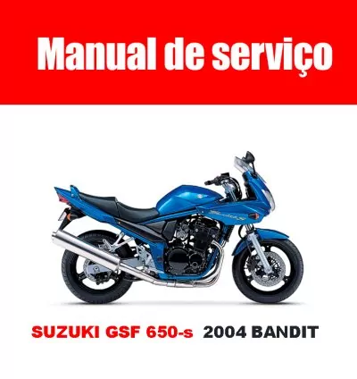 Manual de Serviço Bandit GSF-S 650 – PDF Digital em Inglês 1