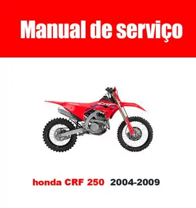 Manual de Serviço Honda CRF 250 (2004-2009) - PDF em inglês 1