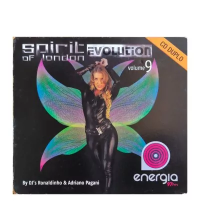 CD Duplo – Spirit of London Evolution Vol. 9 | Original e Conservado