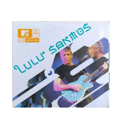 CD Lulu Santos – Ao Vivo | Original, Conservado