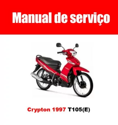 Manual de Serviços Crypton 1997 T105(E) – PDF 1