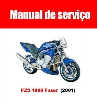 Manual de Serviço: Yamaha FZS 1000 Fazer 2001 – PDF em Inglês 1