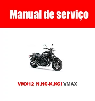 Manual de Serviço Yamaha VMAX VMX12 (1995) em INGLÊS 1