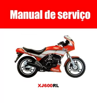 Manual de Serviço Yamaha XJ600 RL – PDF em Inglês 1