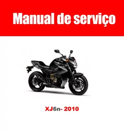 Manual de Serviço Yamaha XJ6 N 2010 – PDF em Português 1
