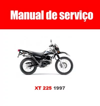 Manual de Serviço Yamaha XT 225 1997 – PDF em Português 1