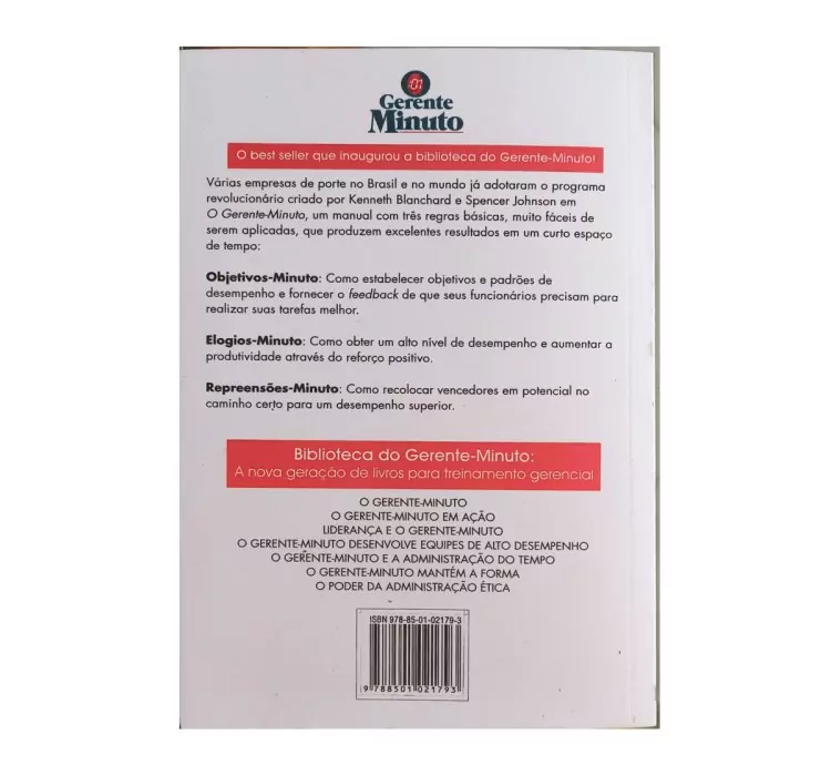 O Gerente-Minuto | Kenneth Blanchard & Spencer Johnson