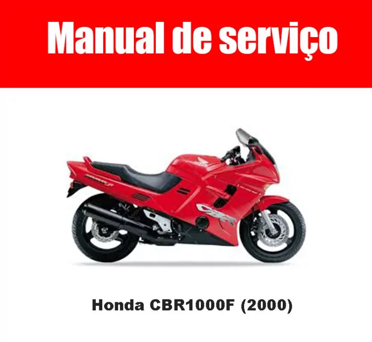 Manual de Serviço Honda CBR1000F (2000) – PDF em Português