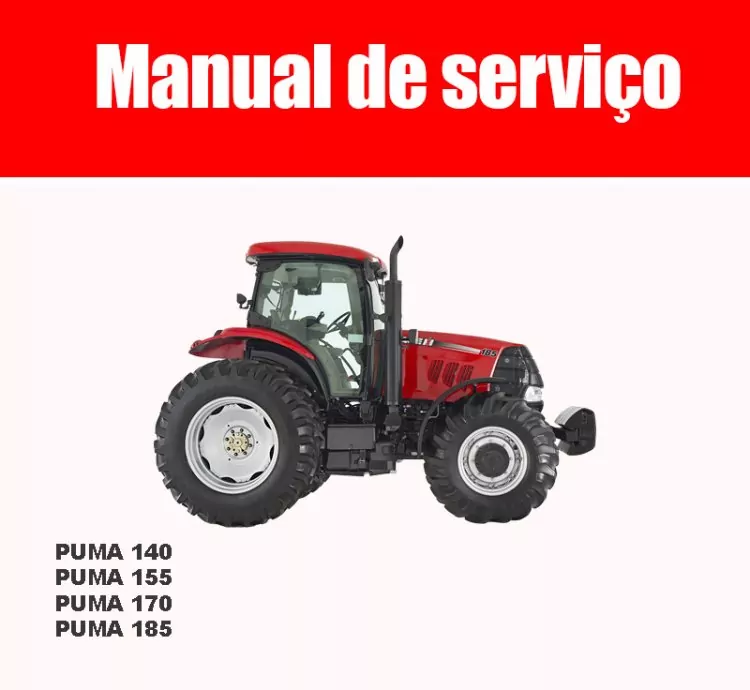 Manual de Serviço Puma 140 CASE – PDF Digital (Puma 140 | 155 | 170 | 185)