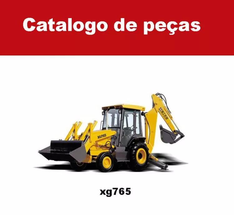 Catálogo de Peças Retroescavadeira XG765 – PDF Completo em Português