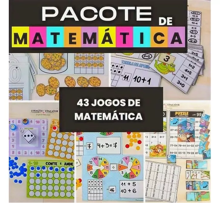 Pacote de Jogos Matemáticos Educativos