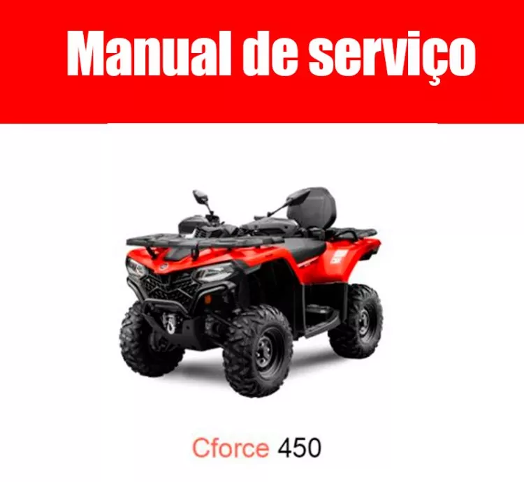 Manual de Serviço CForce 450 (CF400AU/CF400AU-L) em PDF