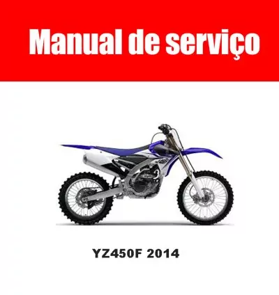 Manual de Serviço YZ450F 2014 – PDF em Inglês | Completo e Ilustrado 1