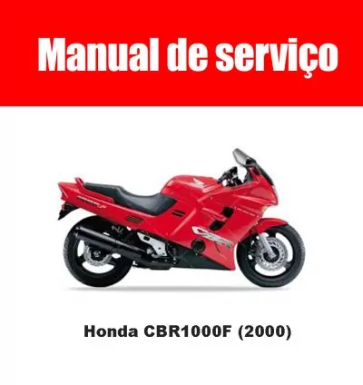 Manual de Serviço Honda CBR1000F (2000) – PDF em Português 1