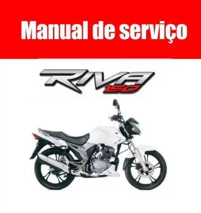 Manual de Serviço: Dafra Riva 150 em PDF 1