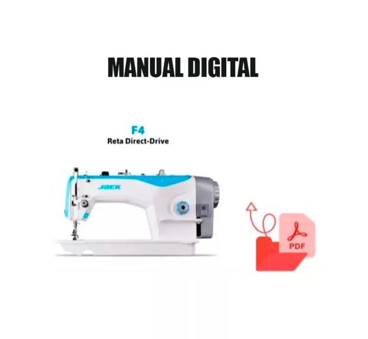 Manual Digital – Máquina Reta Direct-Drive F4 – PDF