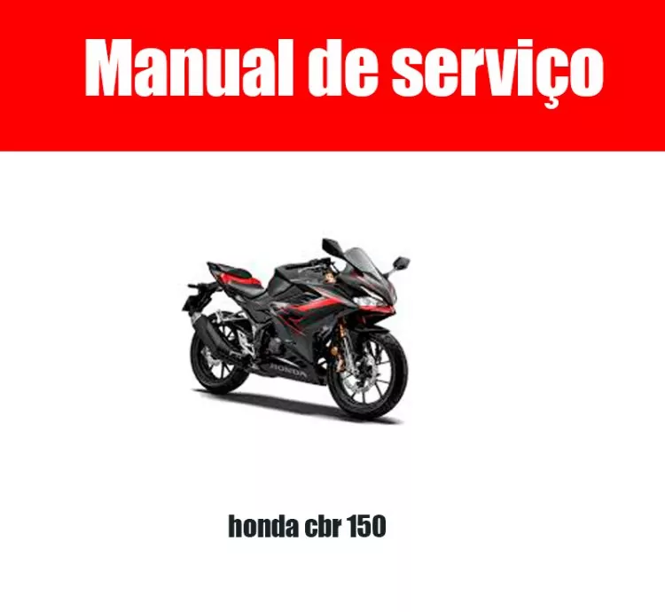 Manual de Serviço Honda CBR 150 – PDF em Inglês