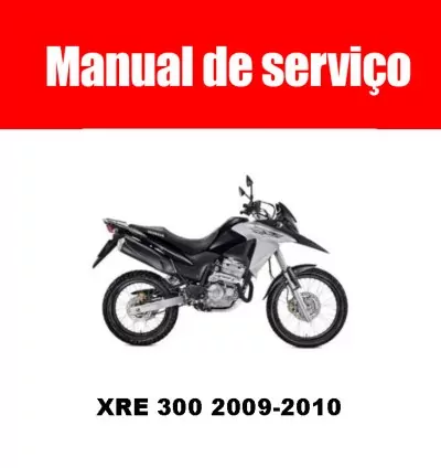Manual de Serviço: Honda XRE 300 2009-2010 em PDF 1